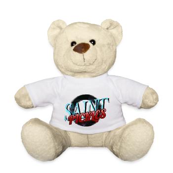 Dictons Animal Christmas Tree maladroit Funny Gym - Nounours - blanc - Devant