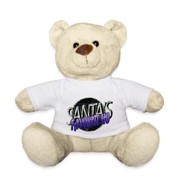 birthday present quote beard sayings geek dork - Teddy Bear - white - Front
