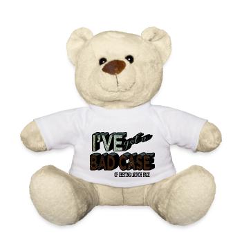 Dinosaur Fan Sayings Dino Bike Moon - Teddy Bear - white - Front