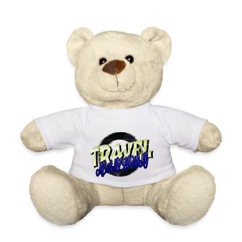 différents voyages manger dormir voyage voyage bug - Nounours - blanc - Devant