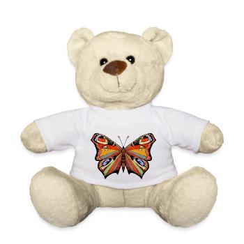 Schmetterling - Teddy - Weiß - Vorne