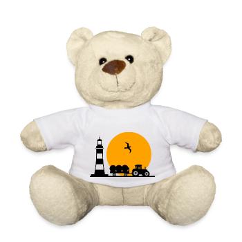 Traktor - Teddy - Weiß - Vorne