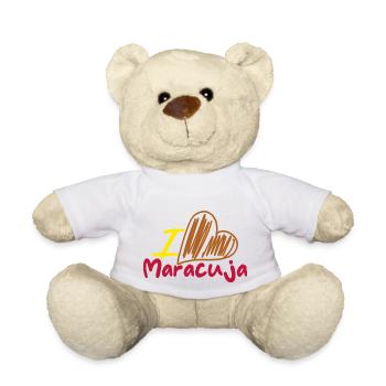 J’aime les fruits de la passion - Nounours - blanc - Devant