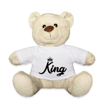 Roi - Nounours - blanc - Devant