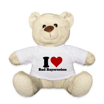 I Love Bad Bayersoien - Teddy - Weiß - Vorne