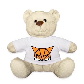 Design de renard - Nounours - blanc - Devant
