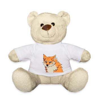 Fox Zugslogo - Teddy - Weiß - Vorne