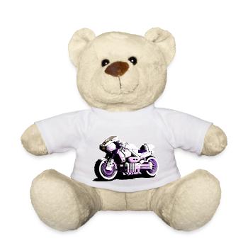 La moto du futur pour chaque motard - Nounours - blanc - Devant