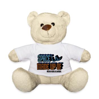 Croyez Présent Astronomie Ciel nocturne Noël - Nounours - blanc - Devant