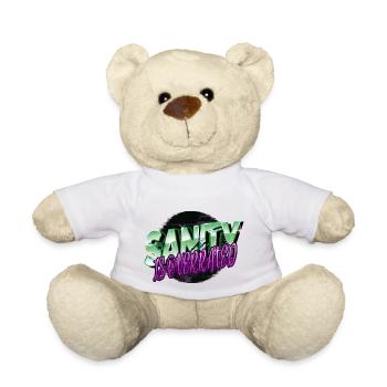 art books and cats typography animal - Teddy - Weiß - Vorne