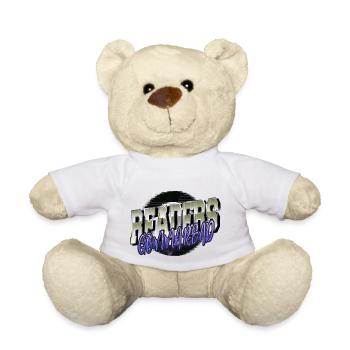 i love books quote bibliophile joke funny quote - Teddy - Weiß - Vorne