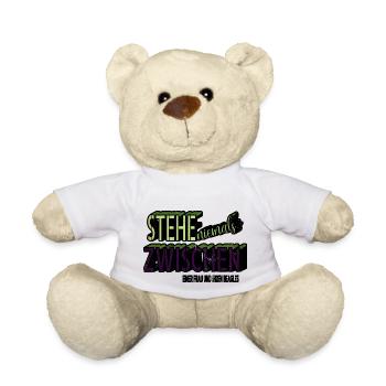 Drôle D’amant De Chien Amusant Geek - Nounours - blanc - Devant