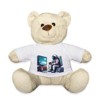 Astronaut Gaming - Teddy Bear - white - Front