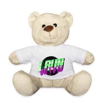 birthday present geek animal rights awesome quote - Teddy Bear - white - Front