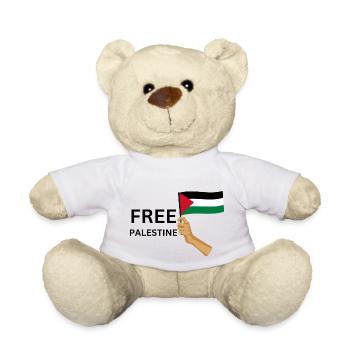 FREE PALASTINE | Gaza | Demonstration - Teddy - Weiß - Vorne