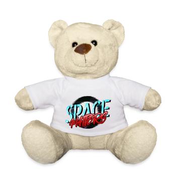 gift birthday present idea physics joke colors - Teddy Bear - white - Front