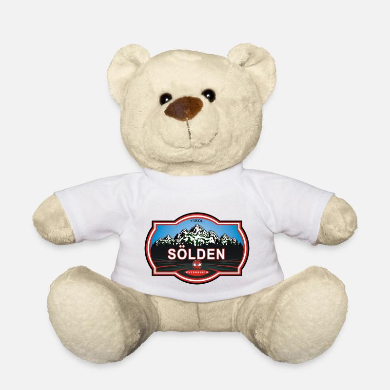 Sölden Österreich - Teddy - Weiß