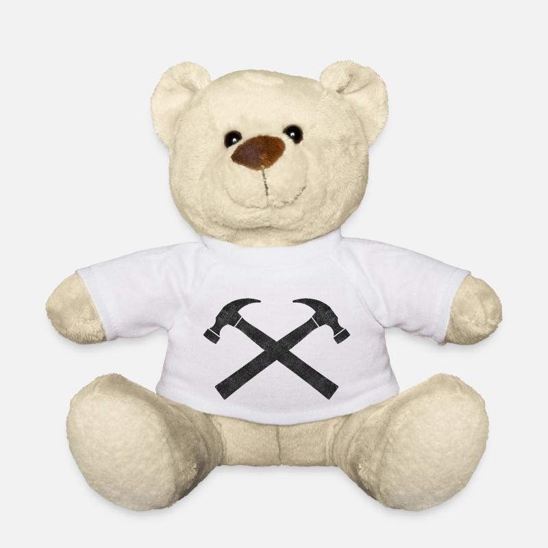 Marteau - Nounours - blanc