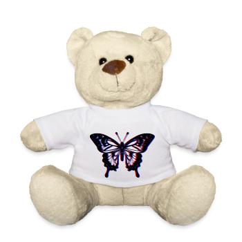 3D Butterfly - Teddy - Weiß - Vorne