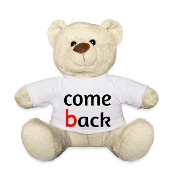 Come back - Teddy - Weiß - Vorne