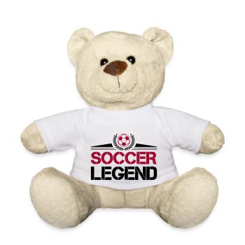 fussball soccer legend - Teddy - Weiß - Vorne