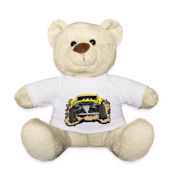Wüstenjeep yellow - Teddy - Weiß - Vorne