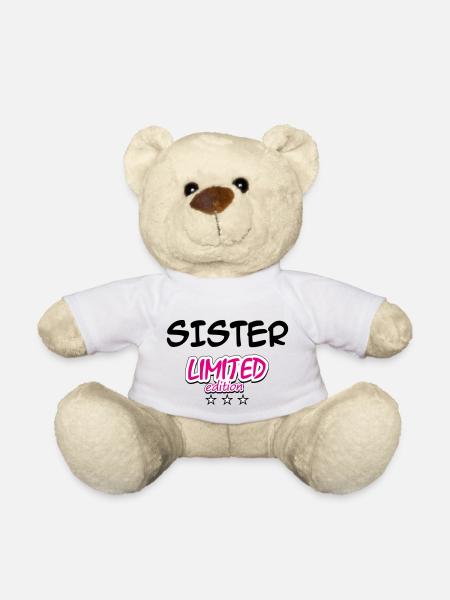 SISTER LIMITED EDITION - Teddy Bear - white
