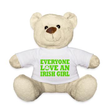 st patricks day - Nounours - blanc - Devant