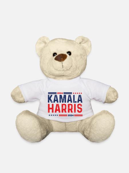 KAMALA HARRIS Amérique - Teddybjørn - hvid