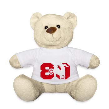 Moto 80 Biker - Teddy - Weiß - Vorne