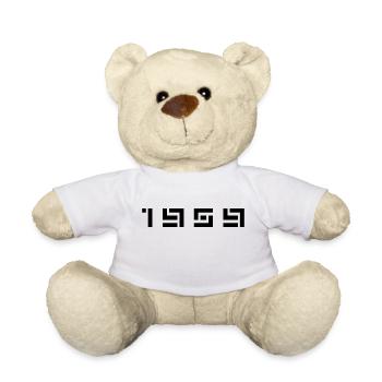 Year of Birth Birth Born In - Made in 1959 - Teddy Bear - white - Front