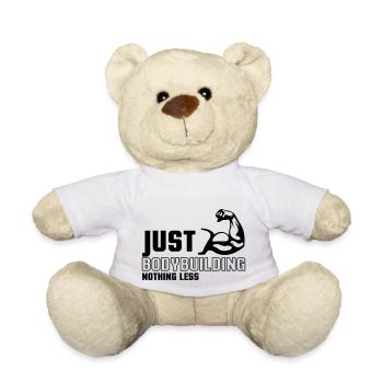 just bodybuilding 1 - Teddy - Weiß - Vorne