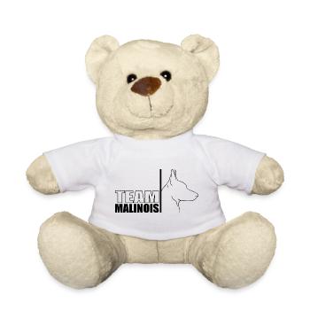 TEAM Malinois Chiens Chien Berger Wilsigns - Nounours - blanc - Devant