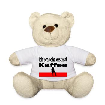 Kaffee - Teddy - Weiß - Vorne