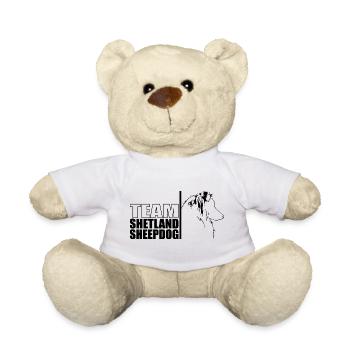 TEAM Chien de berger Shetland Wilsigns - Nounours - blanc - Devant