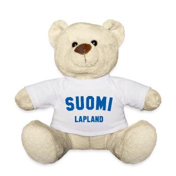 LAPLAND Suomi Laponie Finlande - Nounours - blanc - Devant