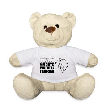 TEAM Soft Coated Wheaten Terrier Hunde Wilsigns - Teddy - Weiß - Vorne