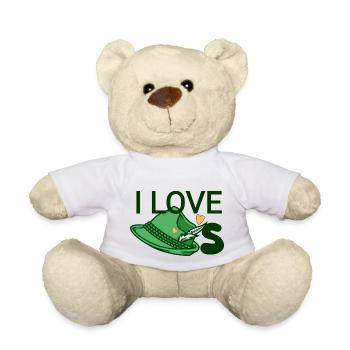 J’adore les chapeaux - Nounours - blanc - Devant