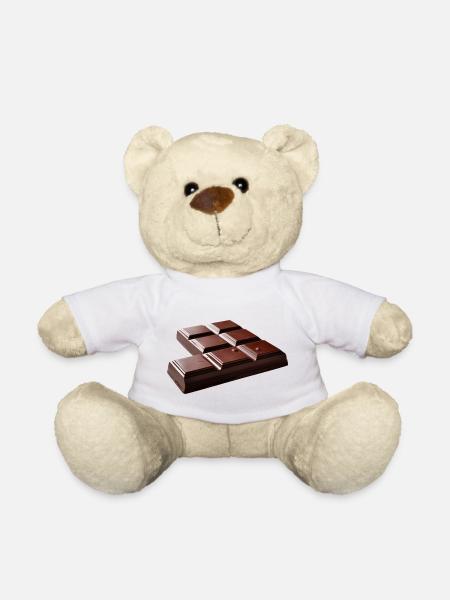 Chocolat - Nounours - blanc