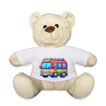 Bus - Teddy - Weiß - Vorne