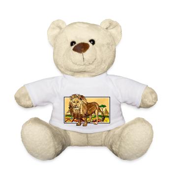 Lion - Nounours - blanc - Devant