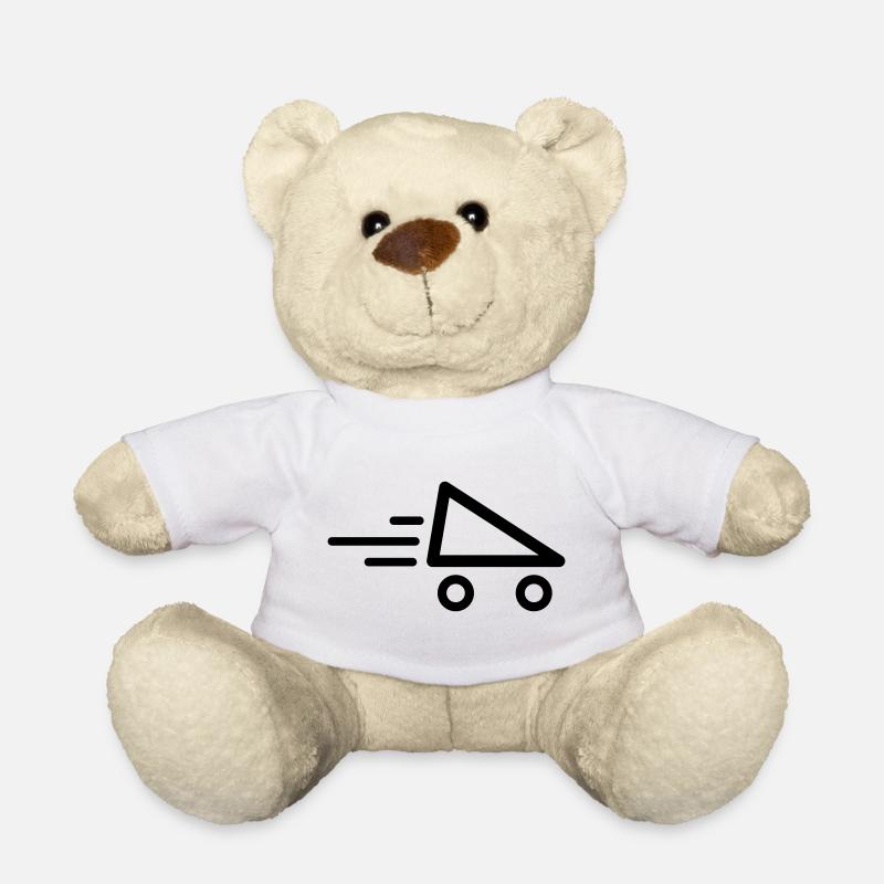 Patins de vitesse Rollers - Nounours - blanc
