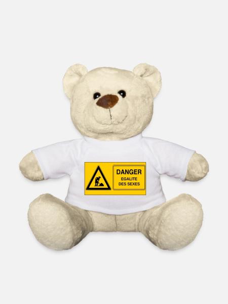 Gender equality - Teddy Bear - white