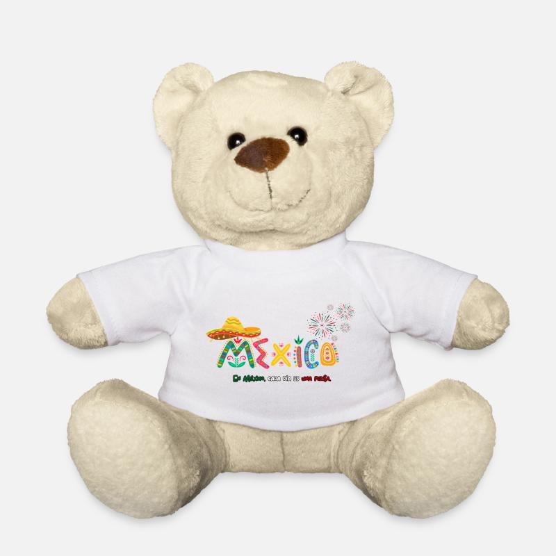 Mexico - Nounours - blanc