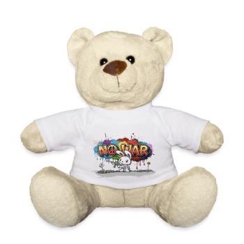 Kein Krieg - Teddy - Weiß - Vorne