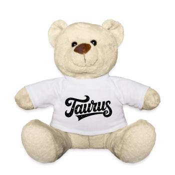 Widder - Sternzeichen Design - Teddy - Weiß - Vorne