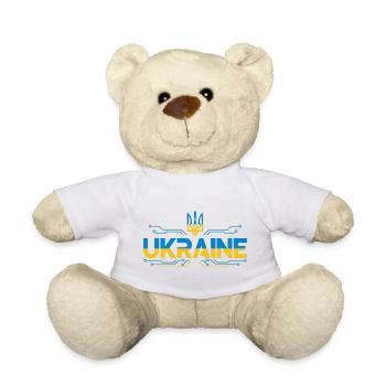 Écusson du circuit Ukraine - Nounours - blanc - Devant