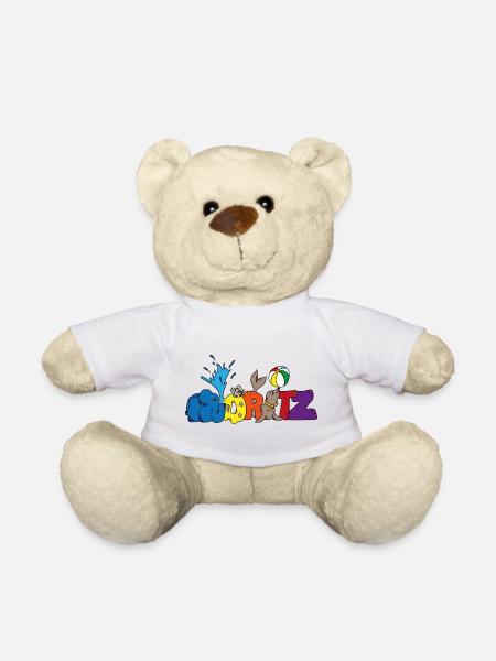Moritz dans le cirque - Nounours - blanc