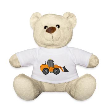 Bagger - Teddy - Weiß - Vorne