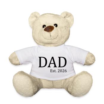 Dad Est. 2026 - Teddy - Weiß - Vorne